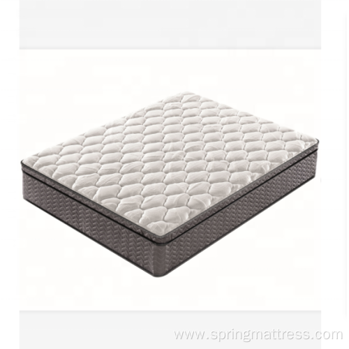 queen metal bed base bonnell pocket spring mattress